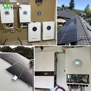 EU Stock 10kw 12kw 16kw Deye Hybrid <b>Inverter</b> 3 Phase 10kw 12kw Household Solar System - Product Image 6