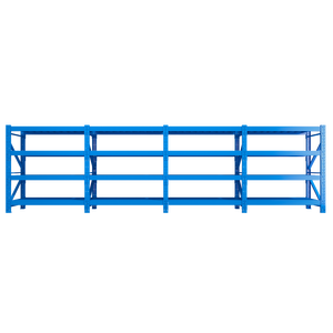 Light Duty Durable Foldable Steel Shelving Rack with Multi-Tier <b>Storage</b> for Warehouse Factory Use - Product Image 6