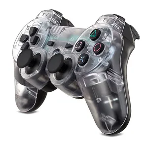 Minithink yeni stil kablosuz BT Gamepad joystick titreşim oyun kontrolörleri Sony Playstation 3 için PS3 Slim denetleyici