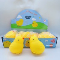 Nouveaux jouets créatifs à presser TKA en caoutchouc, poussin jaune, canard, jouets anti-stress pour enfants, jouet souple à rebond lent en forme de dumpling