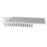Goulotte de câblage électrique en PVC ignifuge et résistante à la chaleur pour l'installation de fils électriques