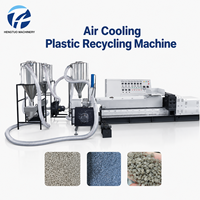 Granulateur de recyclage de plastique HONTO HT-105, fournisseur fiable, PP PE PET EVA, une extrudeuse, refroidissement par air, machine de recyclage de plastique