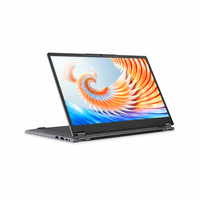 Laptop Layar Sentuh Lipat 360 Derajat 15.6 Inci Baru, Prosesor AMD Ryzen 5, Windows 11, Notebook Bisnis & Pendidikan, PC Tablet 2 in 1