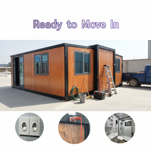 <span class=keywords><strong>Casa</strong></span> Container Espandibile Completa 20ft 40ft Prefabbricata con Porta, Finestra, Pavimento e Tutti gli Accessori Inclusi - Product Image 1