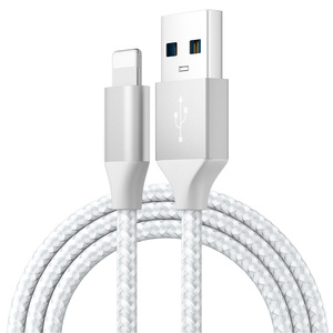 <span class=keywords><strong>Cable</strong></span> de Datos USB a 8 Pines con Trenzado de Nailon y Carga Rápida 3A para iPhone con Conductor de Cobre Puro, Novedad 2026 - Product Image 4
