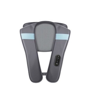 Neck And Shoulder Massager With Heating Function USB Rechargeable Artificial Leather Massage Shawl For Shoulder And Back Relief - Product Image 1