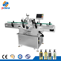 Machine d'étiquetage automatique PR-660 pour bouteilles rondes de produits chimiques quotidiens, étiquetage simple face