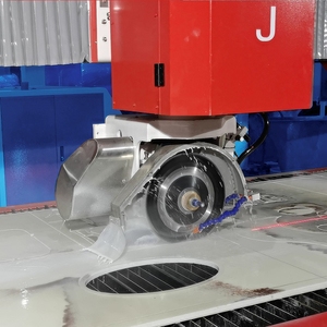 Hualong HKNC-450J Máquina de corte de piedra por chorro de agua de 5 ejes con motor CNC italiano ESA para encimeras de <span class=keywords><strong>cocina</strong></span> - Product Image 6