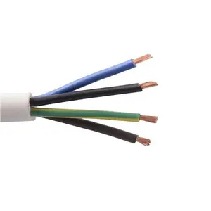 Werkseitig THHN/THWN Flamm hemmendes PVC Sauerstoff freies YJY-Spiral kabel Romex-Verkabelung Kupferdraht-Elektrokabel