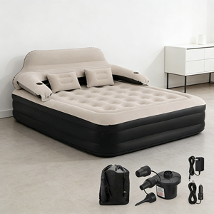 Colchón Inflable Moderno para el Hogar con Bomba, Diseño Elevado, Grosor Superior a 30 cm - Product Image 2