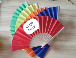 Nuevo Abanico Plegable de Bambú con Logotipo Personalizado Impreso, Venta al Por Mayor - Product Image 2