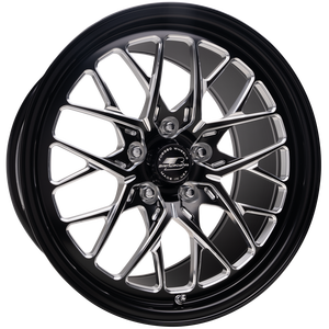 SY-310 Juego de Ruedas REDLINE DRAG PACK Forjadas Cóncavas Profundas de <span class=keywords><strong>15</strong></span> y <span class=keywords><strong>17</strong></span> Pulgadas con Borde Beadlock y Labio Mecanizado para Carreras de Drag, para Corvette - Product Image 3