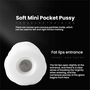 Giocattolo per Masturbazione Maschile con <span class=keywords><strong>Vagina</strong></span>, Ano e Bocca Artificiali in TPE Morbido, Mini Masturbatore Tascabile - Product Image 2