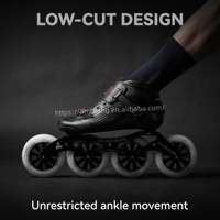 Patins à roulettes en fibre de carbone professionnels haute performance pour adultes et adolescents