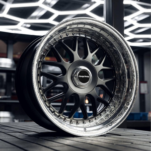 Roue forgée de luxe plat concave profond 2 pièces 3 pièces roues 5X112/114.3/120/127/130 roue de voiture pour Mercedes BMW - Product Image 3