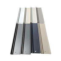 Profilé de plinthe LED en aluminium série 6000 personnalisé, vente en gros, extrusion de sol, découpe et pliage, décorations