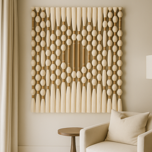 Grande Fio Envolvido Esfericidade Bola Macramé Mural Bubble Wall Hanging Art Designs Decoração para casa Decoração de parede para Home Luxury Gift - Product Image 3
