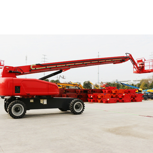 Plataforma elevadora de 18 m de altura máxima de trabajo, tipo rueda, para sitios de construcción - Product Image 1