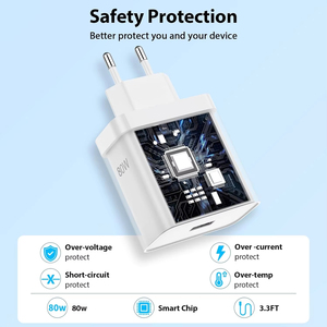 Cargador de Pared Rápido SuperVOOC de 80W para OnePlus 10 <span class=keywords><strong>11</strong></span> 12 Nord CE <span class=keywords><strong>2</strong></span> 3 Lite OPPO <span class=keywords><strong>Realme</strong></span> 10 GT NEO <span class=keywords><strong>2</strong></span> 3, Cable USB Tipo <span class=keywords><strong>C</strong></span> - Product Image 3