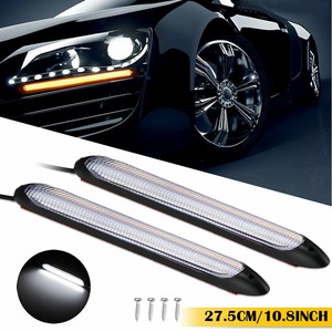 Barre de feux de signalisation LED 27,5 cm (10,8 pouces) Jaune ambre Prête à l'emploi Canbus pour usage automobile - Product Image 4