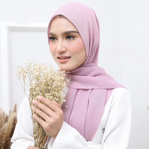 Confezione regalo personalizzata Hijab da donna in Chiffon di Hijab plissettato Jersey in Chiffon cotone combinazione confezione regalo di Hijab Soi De <span class=keywords><strong>Medin</strong></span> - Product Image 4