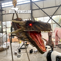 Dragon Animatronique Western réaliste grandeur nature modèle Dragon