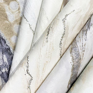 Carta da Parati in PVC Effetto Marmo Goffrato di Alta Qualità, Moderna, Ignifuga, Impermeabile, Durevole, per Hotel, Ville, Ospedali, Personalizzabile OEM - Product Image 1