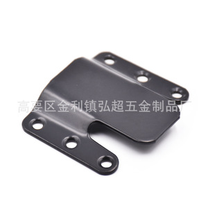 Connecteur de dossier de canapé HC-040B en fer noir zingué, durable, style moderne et simple - Product Image 1