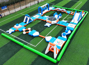 Personalizado enorme carrera <span class=keywords><strong>de</strong></span> obstáculos océano estilo diversión <span class=keywords><strong>parque</strong></span> acuático inflable flotante <span class=keywords><strong>Parque</strong></span> Acuático - Product Image 2