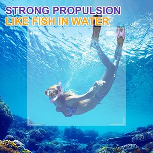 Máscara de Buceo Antivaho de Vidrio Templado de Calidad Europea con Certificación CE ISO, Juego de <span class=keywords><strong>Aletas</strong></span> de <span class=keywords><strong>Snorkel</strong></span> con <span class=keywords><strong>Aletas</strong></span> Ajustables - Product Image 4
