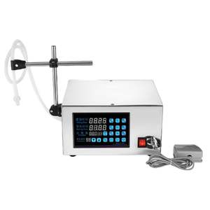 Machine de remplissage semi-automatique à pompe magnétique 1 buse pour vin, huile essentielle, liquide oral, parfum, bain de bouche, lait, condiments et cosmétiques - Product Image 6