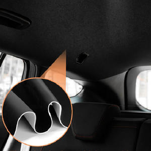 Tela <span class=keywords><strong>de</strong></span> Gamuza Premium con Espuma para Tapicería <span class=keywords><strong>de</strong></span> Techo <span class=keywords><strong>de</strong></span> Auto - Product Image 1