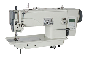 Machine à coudre zigzag industrielle à grande vitesse 1530T à entraînement direct avec table - Product Image 2