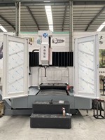 Centro de Mecanizado CNC de Gran Tamaño HAISEN 10042/12040/16042, Máquina de Fresado Automatizada de 3 Ejes para Procesamiento de Acero