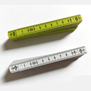 Cinta Métrica Plegable de 1 Metro, Regla de Plástico de 10 Pliegues con Fibra de Vidrio Reforzada y Escala Impresa para Mediciones Precisas - Product Image 4