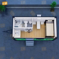 DreamMaker Factory Chine Maisons préfabriquées Maisons conteneurs modernes portables Maisons conteneurs détachables de 20 pieds
