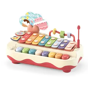 Высококачественный Многофункциональный Детский развивающий музыкальный инструмент, новый дизайн, игрушки для младенцев