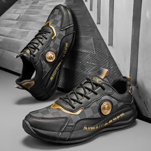 2025 nouvelles chaussures pour hommes chaussures de sport légères chaussures décontractées en caoutchouc semelle souple chaussures de sport d'entraînement - Product Image 2