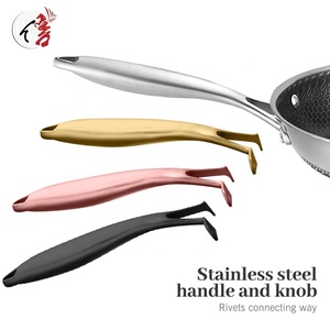 Maßgefertigte 304 Dreischicht-Edelstahl-Waben-Antihaft-Bratpfanne und Kochgeschirr im Modernen Design für Hotels - Product Image 4