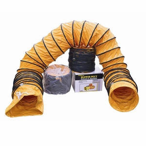 DFV 阻燃 PVC 柔性通风管 8''-48'' <span class=keywords><strong>3</strong></span>-20m 长度 空气供应和排放 ISO 标准 - Product Image 2