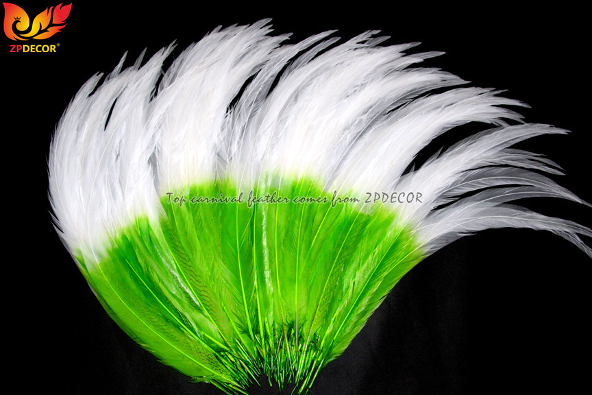 Demi-teinte vert lime et blanc