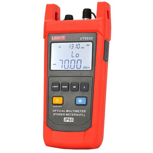 Medidor de Potencia de Fibra Óptica de Grado Industrial UNI-T UT693D, Resistente al Agua y al Polvo, con Láser VFL - Product Image 2