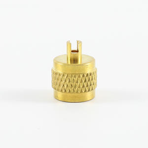 Válvula de aguja de latón roscada Changqiang para carga de refrigerante en aire acondicionado y refrigerador (gas R22, R410) - Manual - Product Image 2