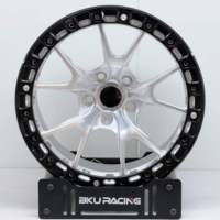 Jantes Bku forgées 5x114.3 Beadlock pour Ford Mustang Shelby GT350 GT500 S650 S550, concaves, 17 et 18 pouces, jantes pour voitures musclées