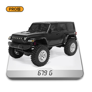 Coche Todoterreno RC Wrangler a <span class=keywords><strong>Escala</strong></span> <span class=keywords><strong>1</strong></span>/<span class=keywords><strong>18</strong></span>, 4WD, con Amortiguadores Hidráulicos, Velocidad Ajustable, Juguete de Carreras, Venta al Por Mayor - Product Image 1