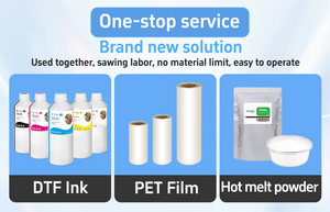 Chất lượng cao 1kg dtf Pet phim mực C M Y K màu trắng mực cao cấp dtf mực cho Epson xp600 L1800 l1805 i3200 dtf máy in - Product Image 4