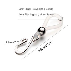 Sujetadores de Cremallera Metálicos Sin Níquel LM, Repuesto Universal para Tiradores de Cremallera - Product Image 4