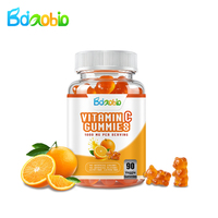 Fournisseur d'usine OEM, Marque Privée, Complément Alimentaire de Vitamine C de Qualité Alimentaire, Gommes de Vitamine C pour Adultes - Végétalien, Naturel, Faible en Gras