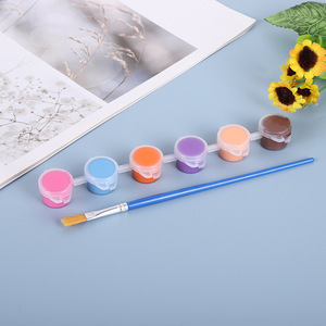 In Offerta Set di 12 <span class=keywords><strong>Colori</strong></span> 3ML di Pittura Acrilica per Strip Art Mini Kit di Pittura con Pennello per Bambini <span class=keywords><strong>e</strong></span> Adulti - Product Image 5