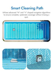 Robot nettoyeur de <span class=keywords><strong>piscine</strong></span> automatique portable NF19 - Product Image 2